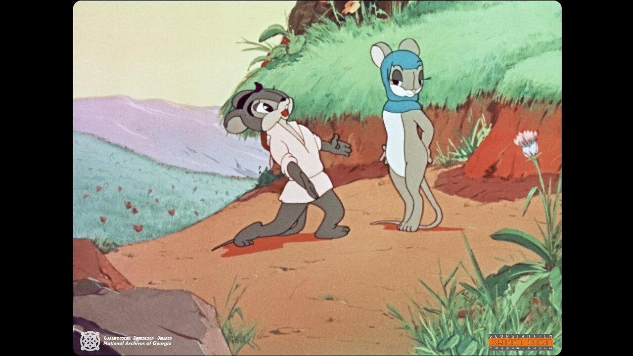 Tsuna and Tsrutsuna 1955 movie scene