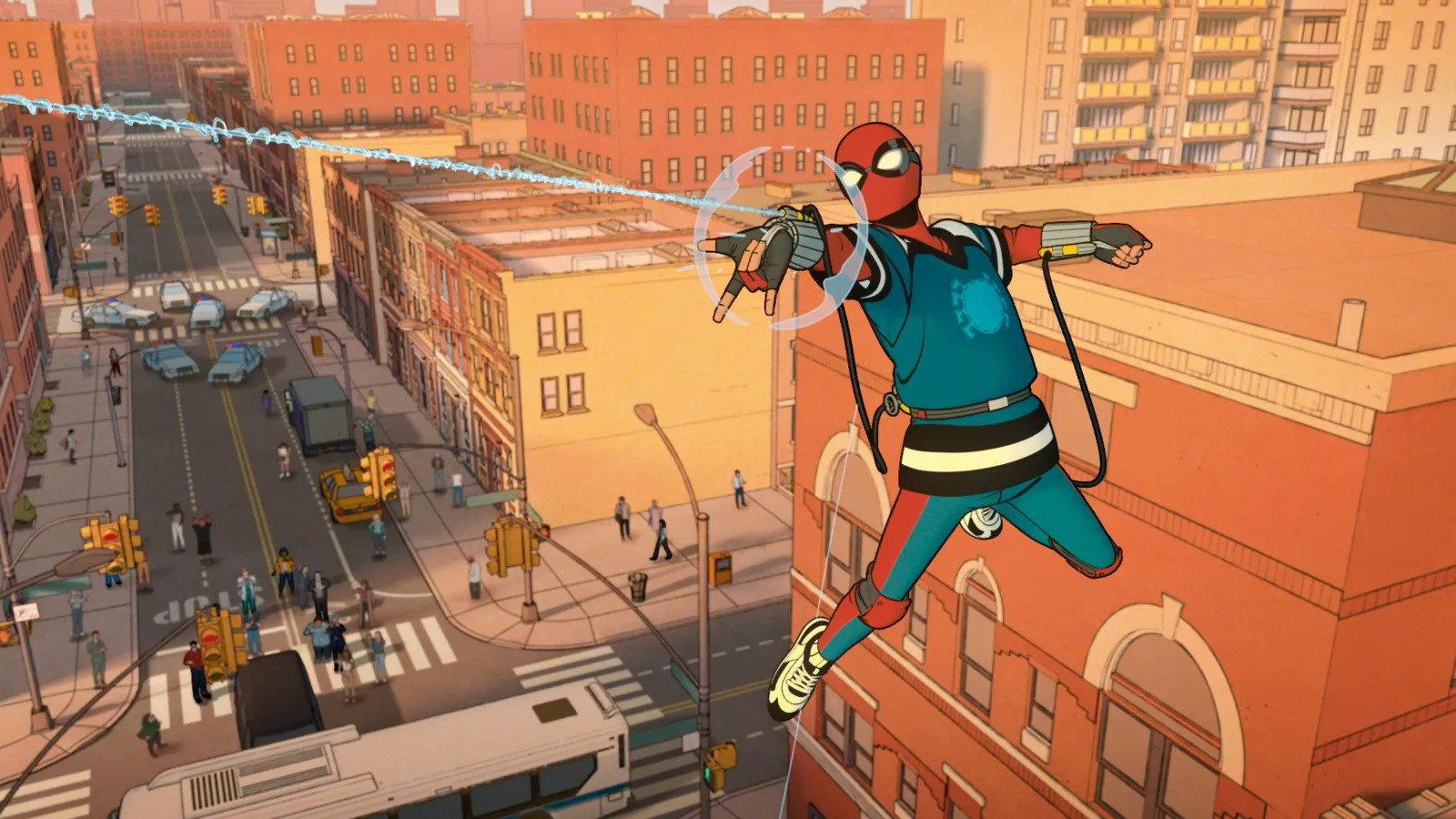 Spider-Man & the Spider-Verse Revolution (To Be Continued) 2024 movie scene