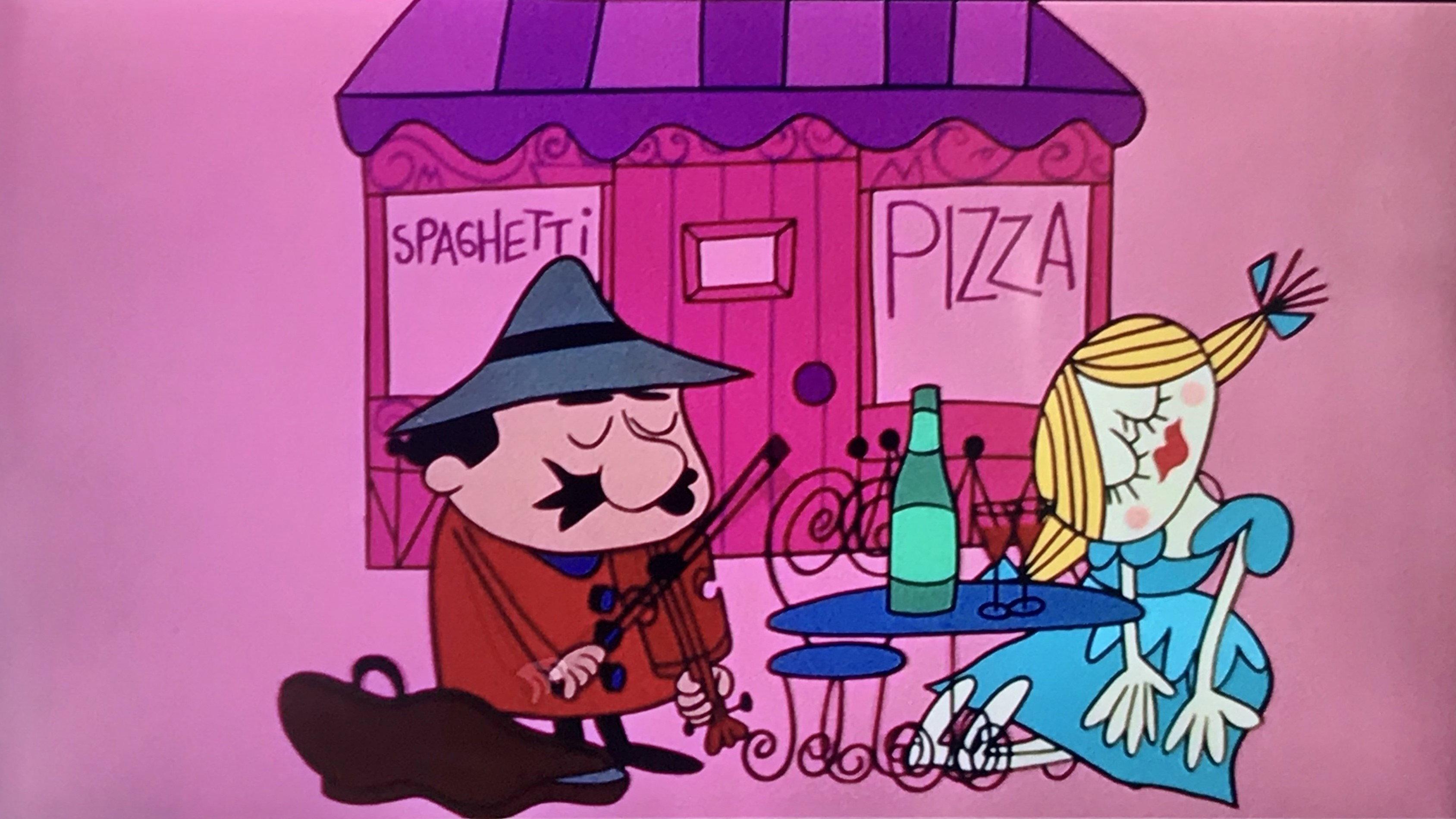 Picnics Are Fun and Dino's Serenade 1959 movie scene