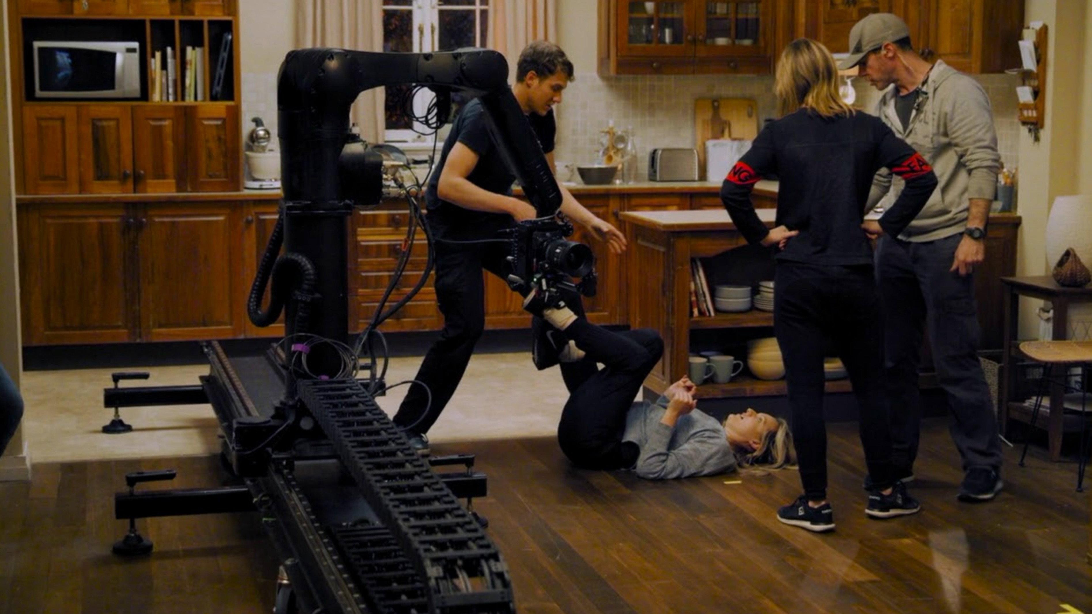Director’s Journal: Making The Invisible Man 2020 movie scene