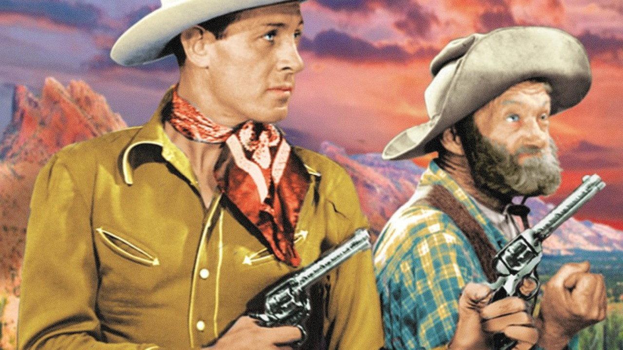 Wolves of the Range 1943 movie scene