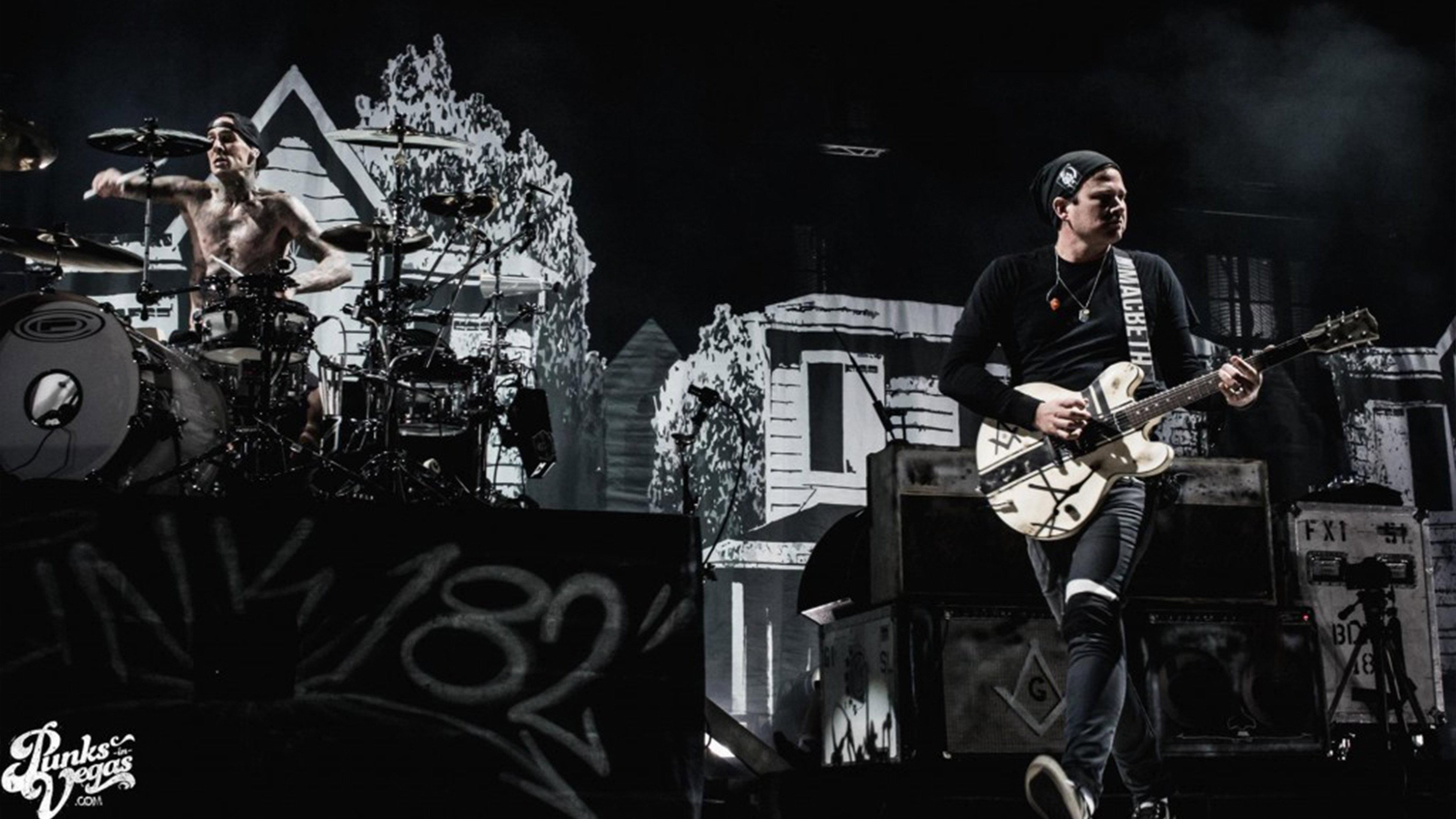 blink-182 Live in Las Vegas 2011 movie scene