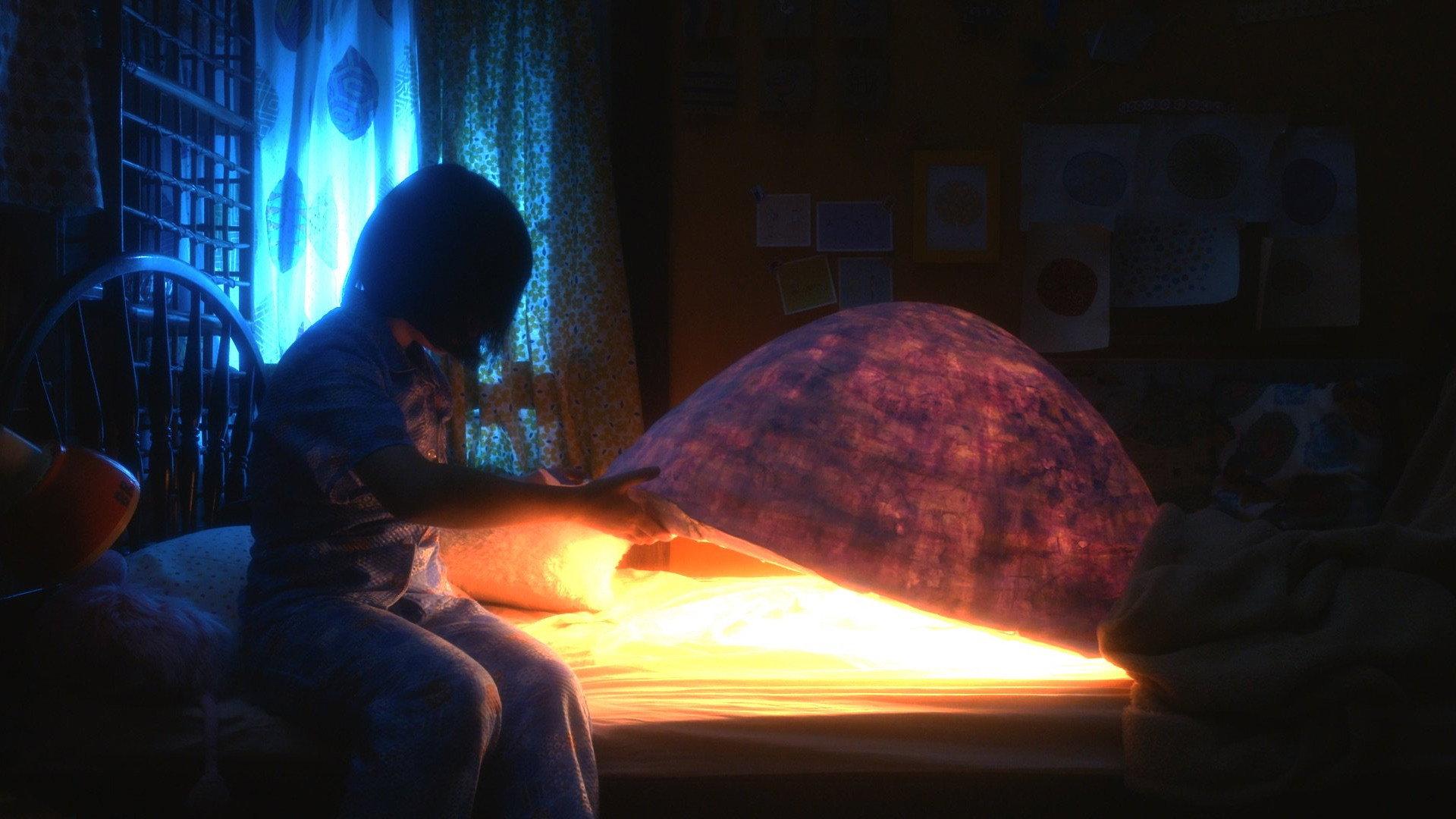 Mitsuko and the Space Bump 2018 movie scene
