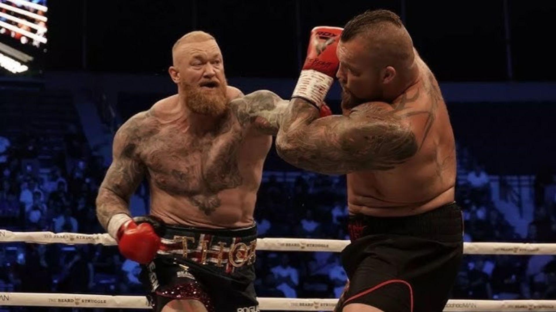 Eddie Hall: The Beast vs. The Mountain 2022 movie scene