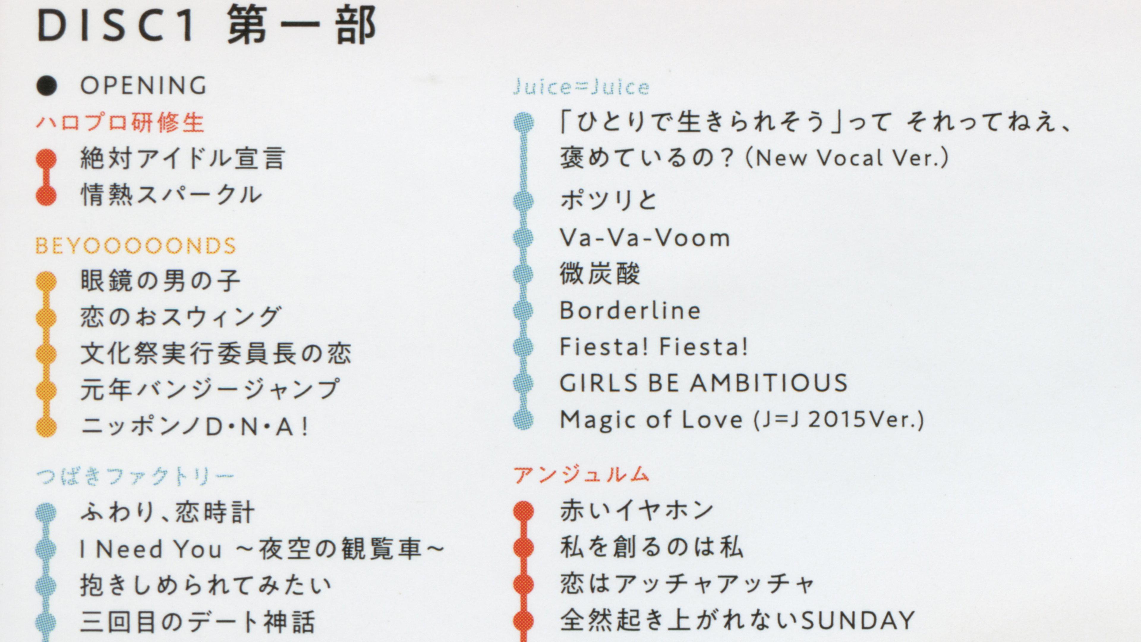 Hello! Project 2019 COUNTDOWN PARTY 2019-2020 ~GOODBYE & HELLO!~ 2019 movie scene