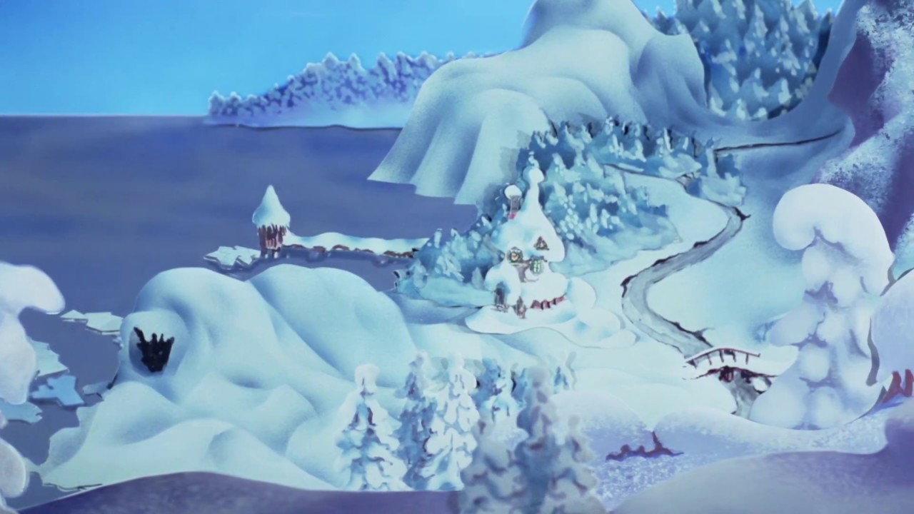 Winter in Moominland 1987 movie scene