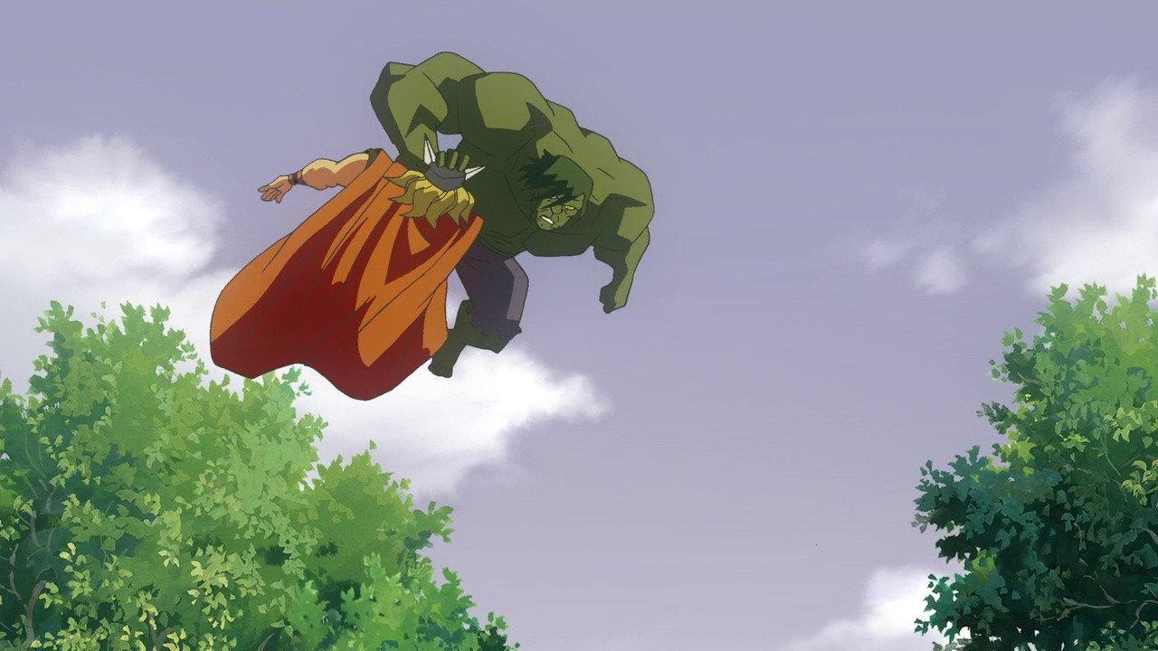 Hulk vs. Thor 2009 movie scene