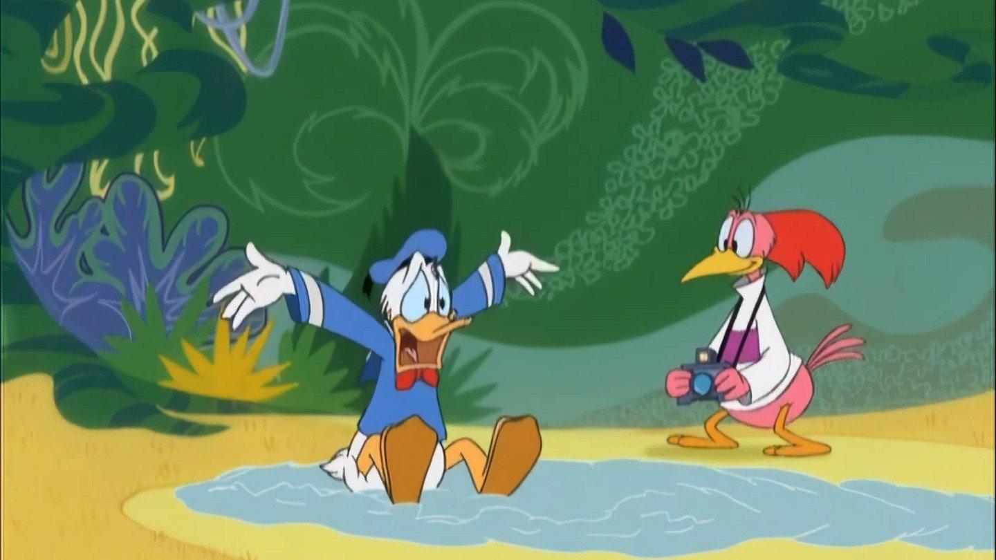 Bird Brained Donald 2000 movie scene