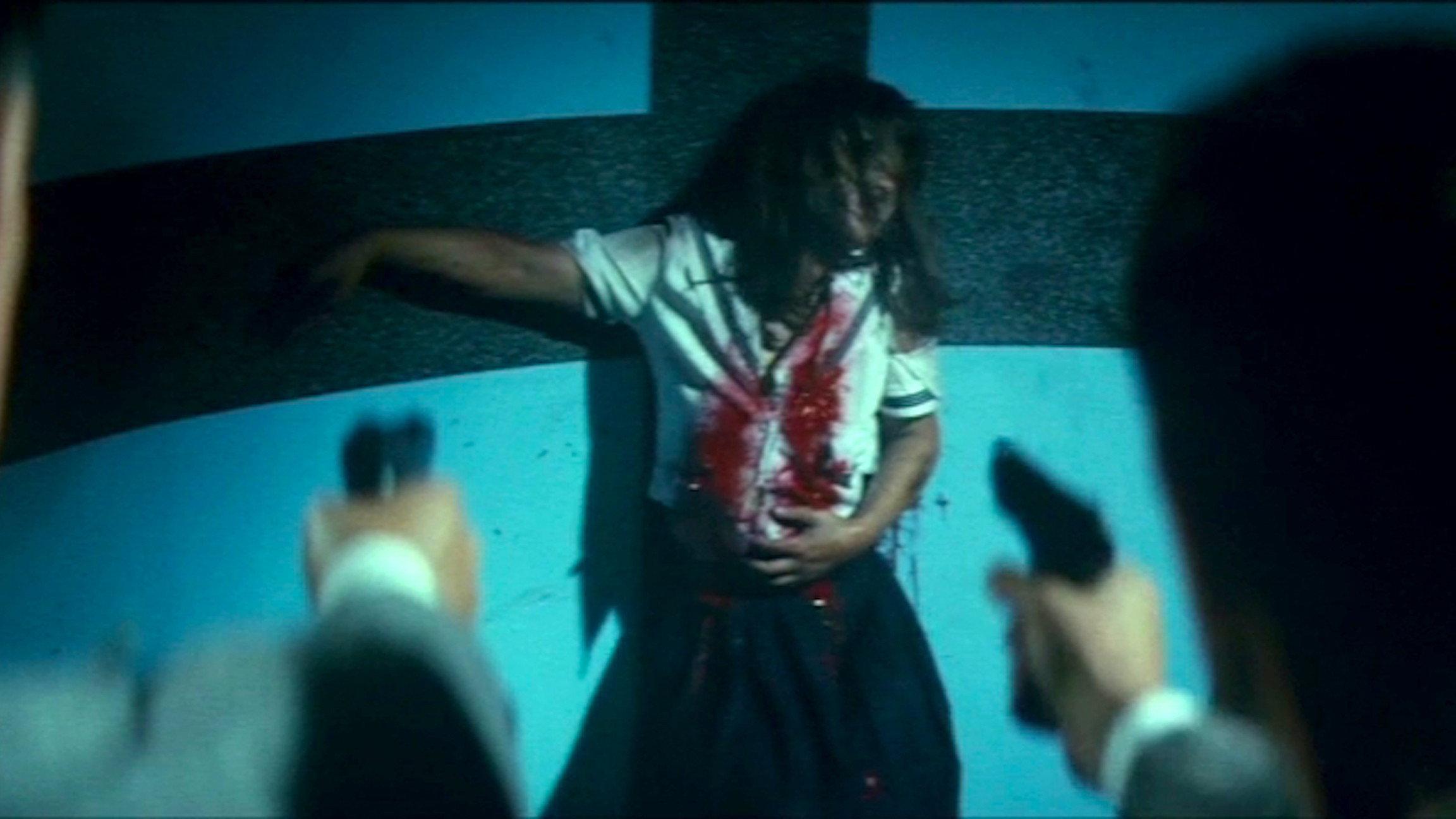 Terrifying Girls' High School: Delinquent Convulsion Group 1973 movie scene
