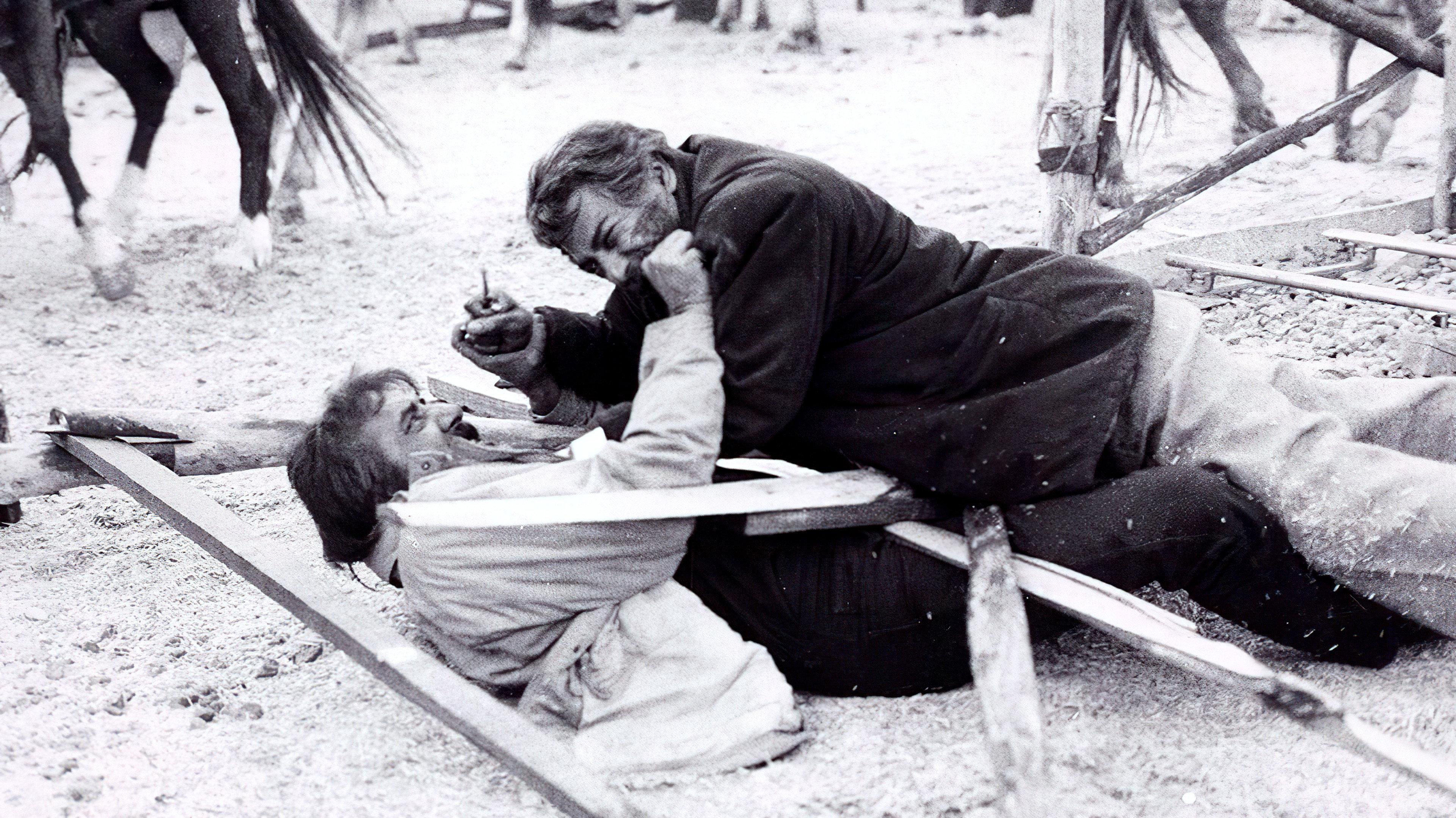 The Wolf's Trail 1993 movie scene