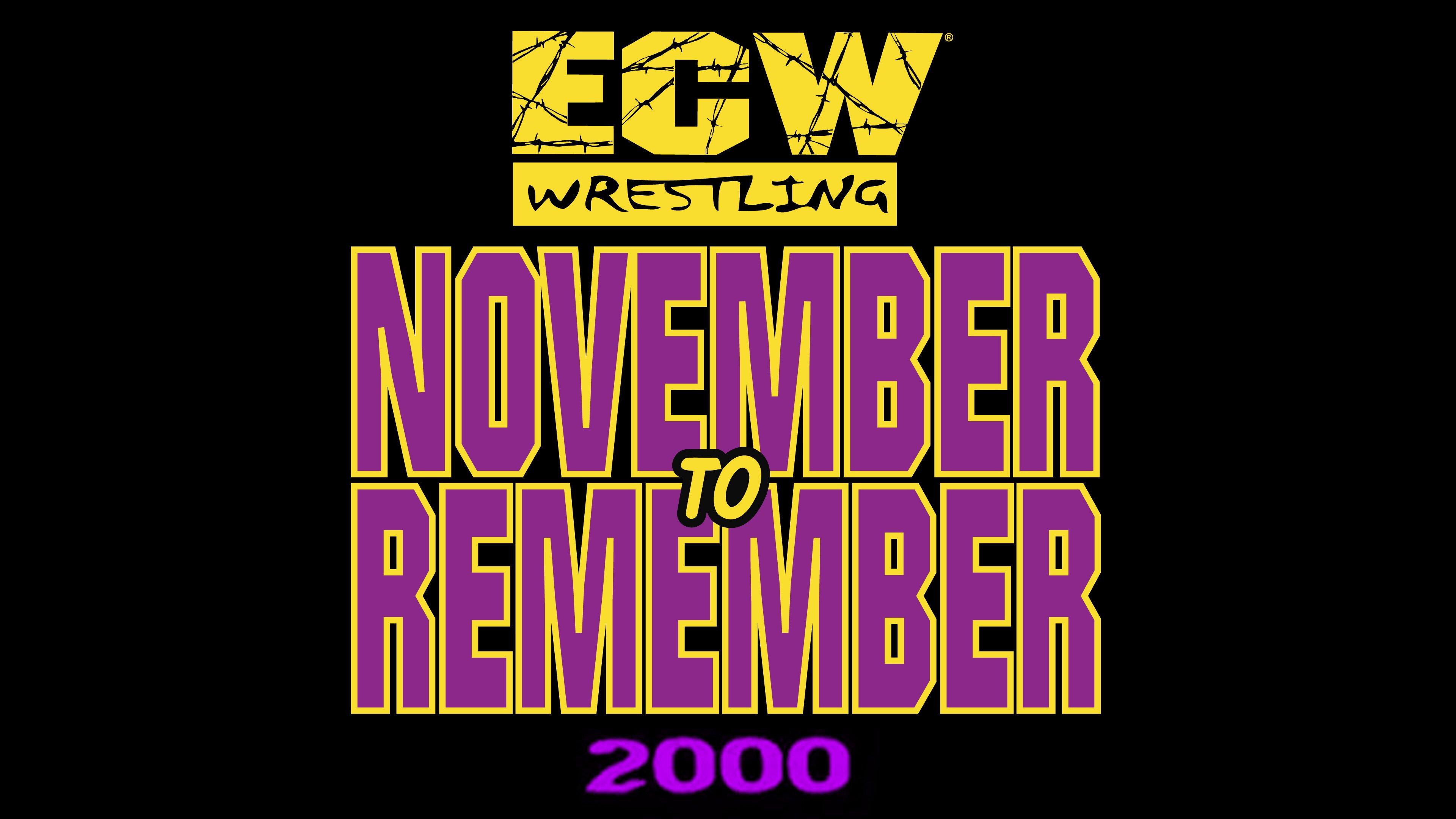 ECW November to Remember 2000 2000 movie scene