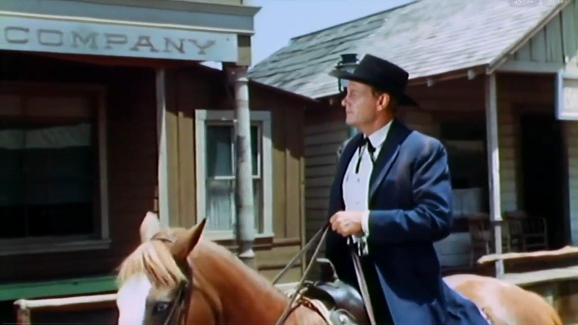 Stranger on Horseback 1955 movie scene