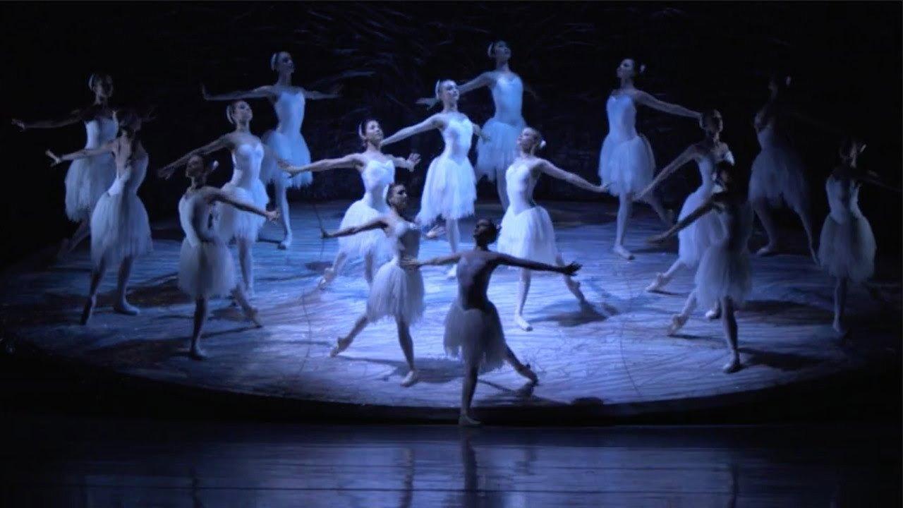 Graeme Murphy's Swan Lake movie scene