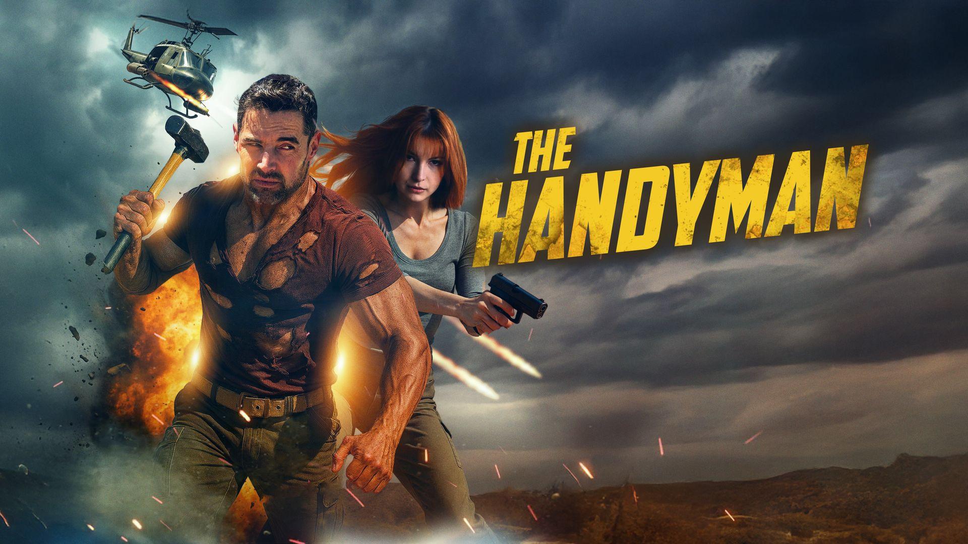 The Handyman 2025 movie scene