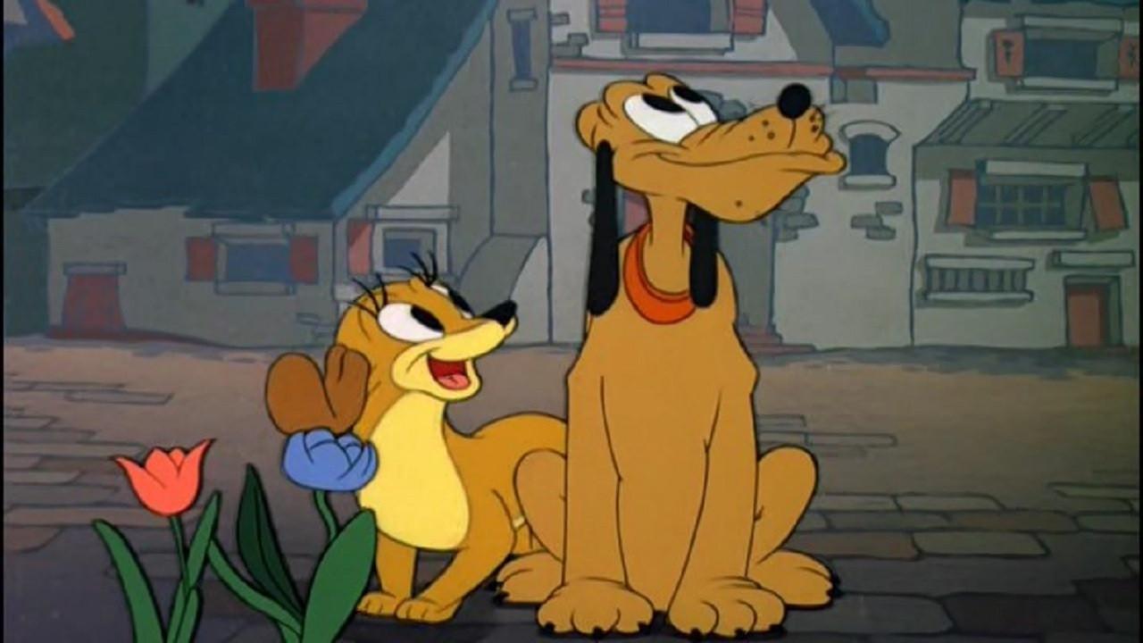 In Dutch 1946 movie scene