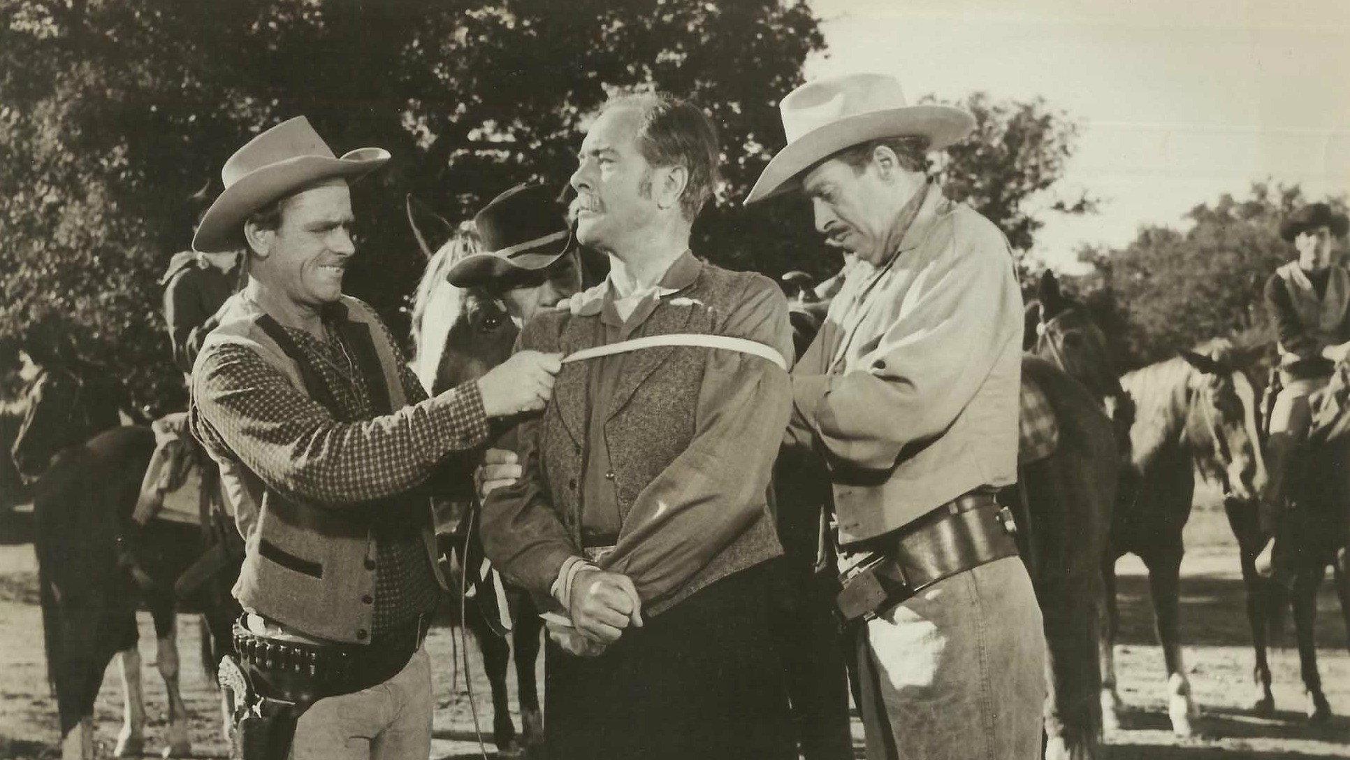 Gunsmoke in Tucson 1958 movie scene