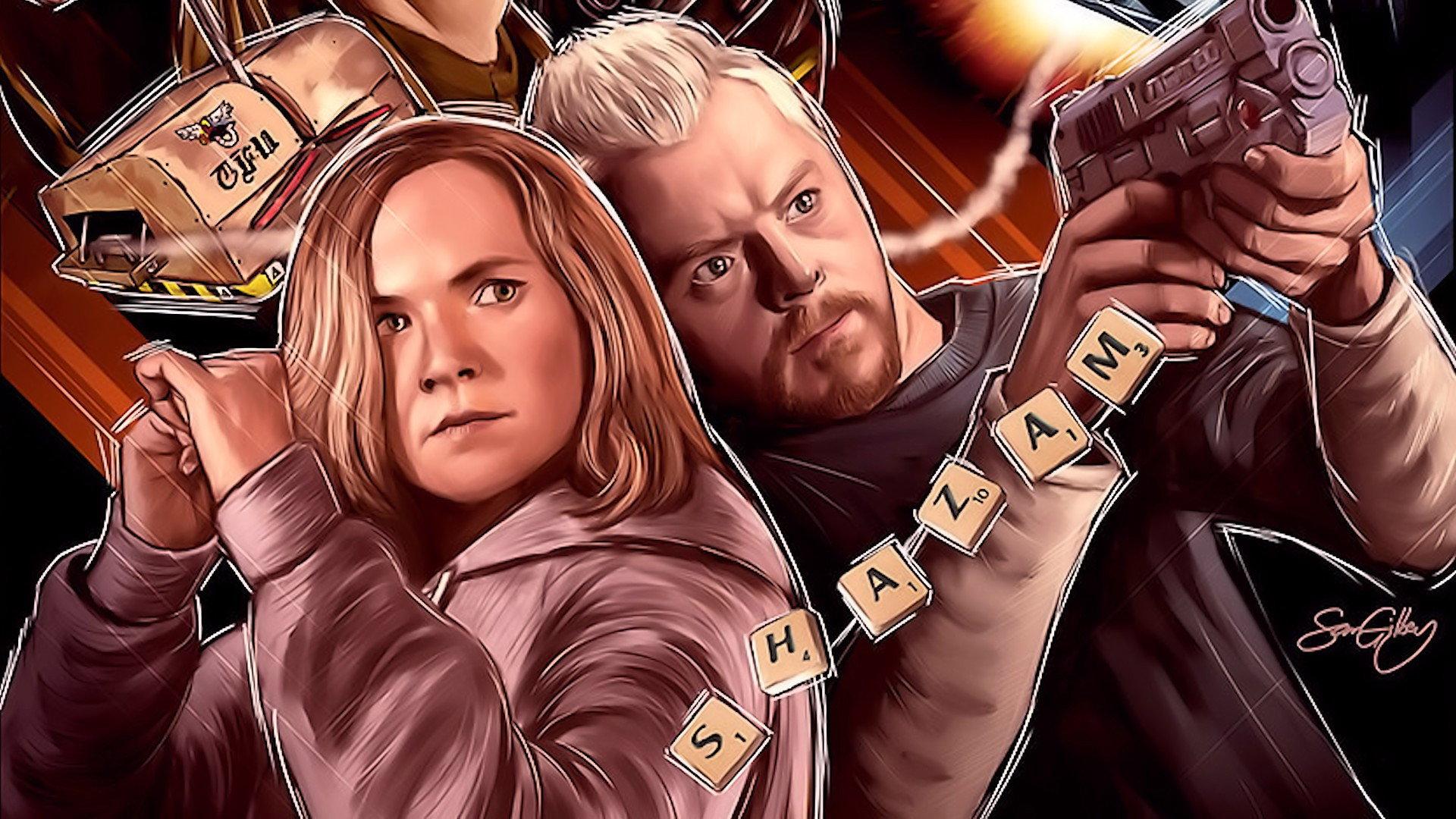 Spaced: Skip to the End 2004 movie scene