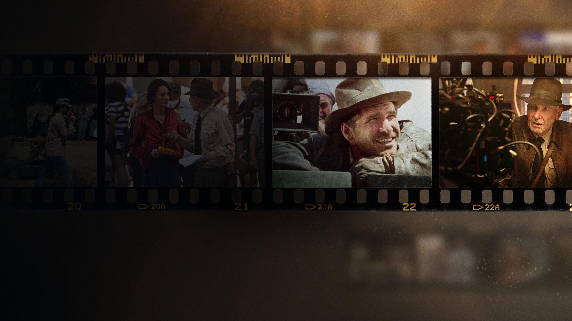 Timeless Heroes: Indiana Jones and Harrison Ford 2023 movie scene