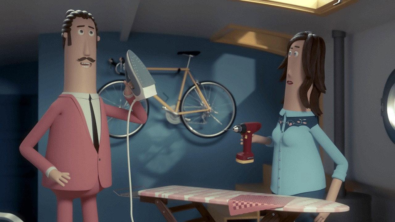 A Double Life 2018 movie scene