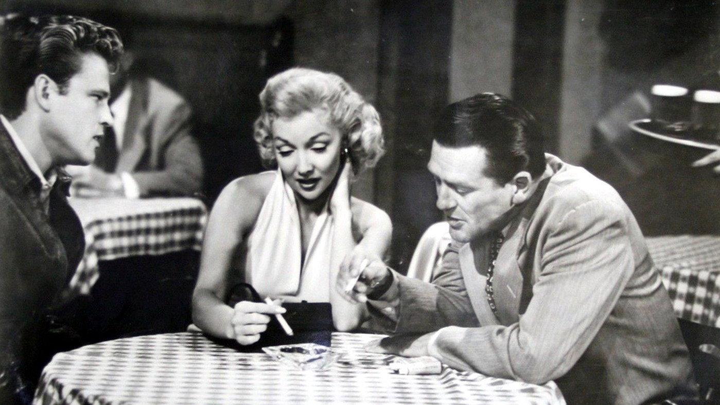 The Cruel Tower 1956 movie scene