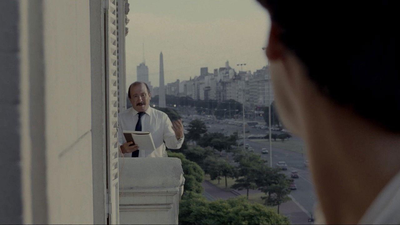 A King and His Movie 1986 movie scene