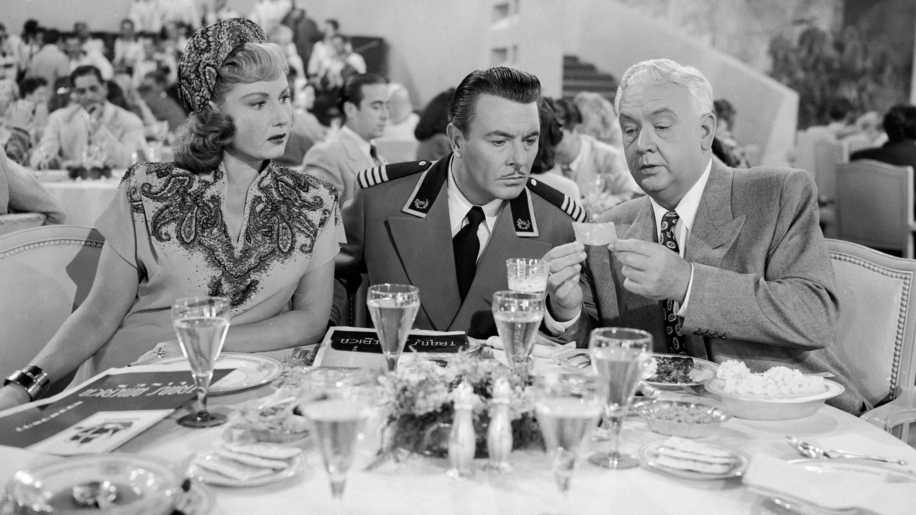 Luxury Liner 1948 movie scene