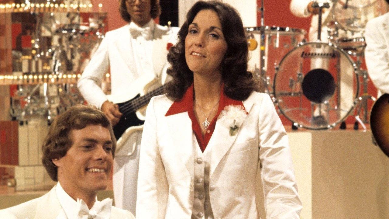 The Carpenters at Christmas 1977 movie scene