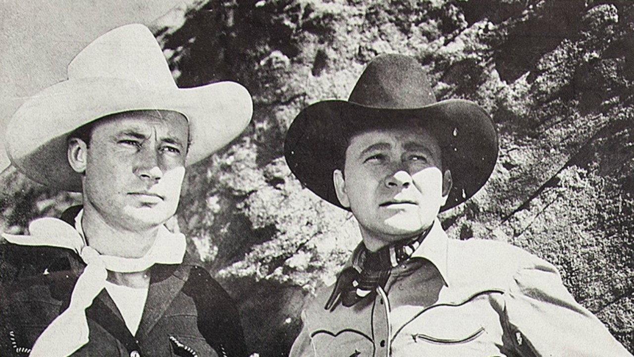 Three in the Saddle 1945 movie scene