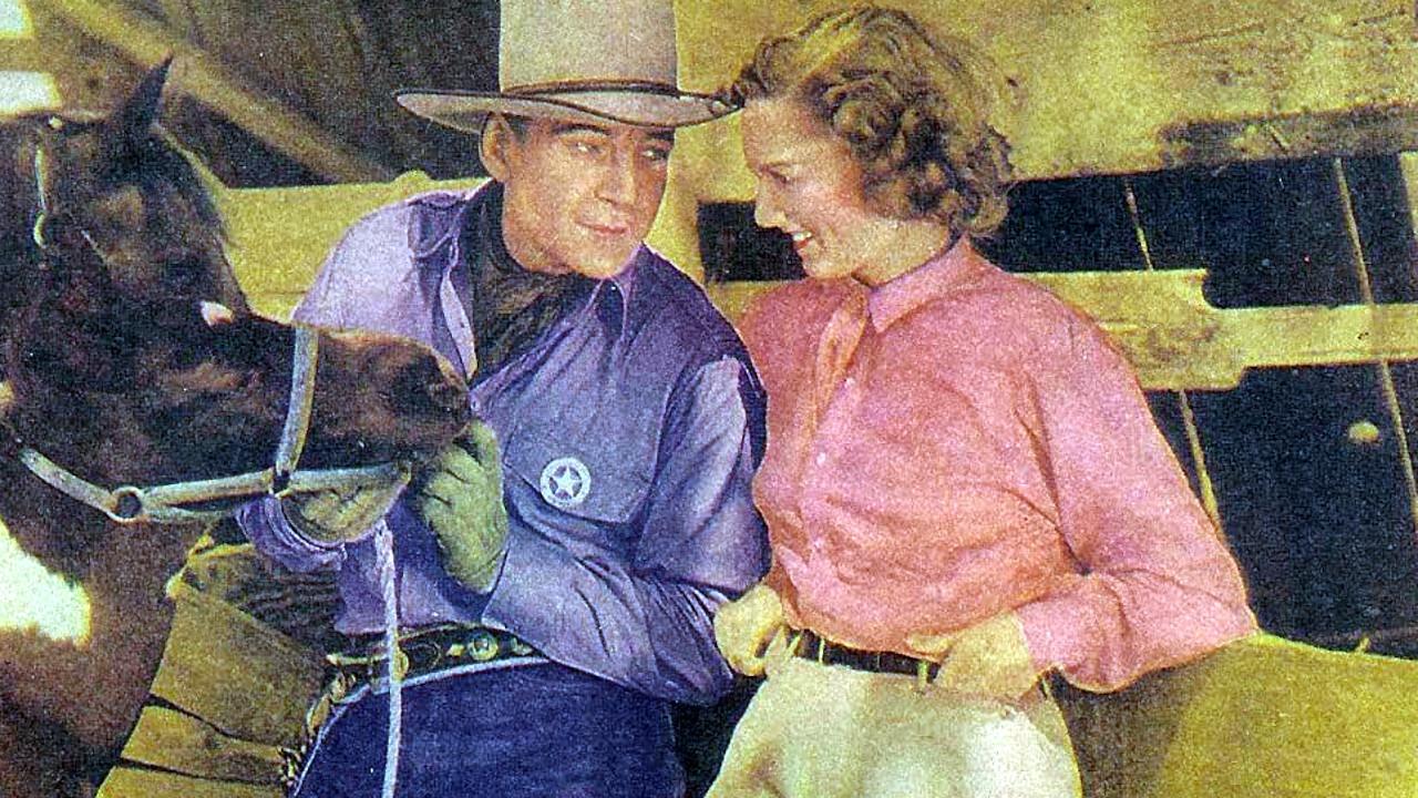 Law of the Texan 1938 movie scene