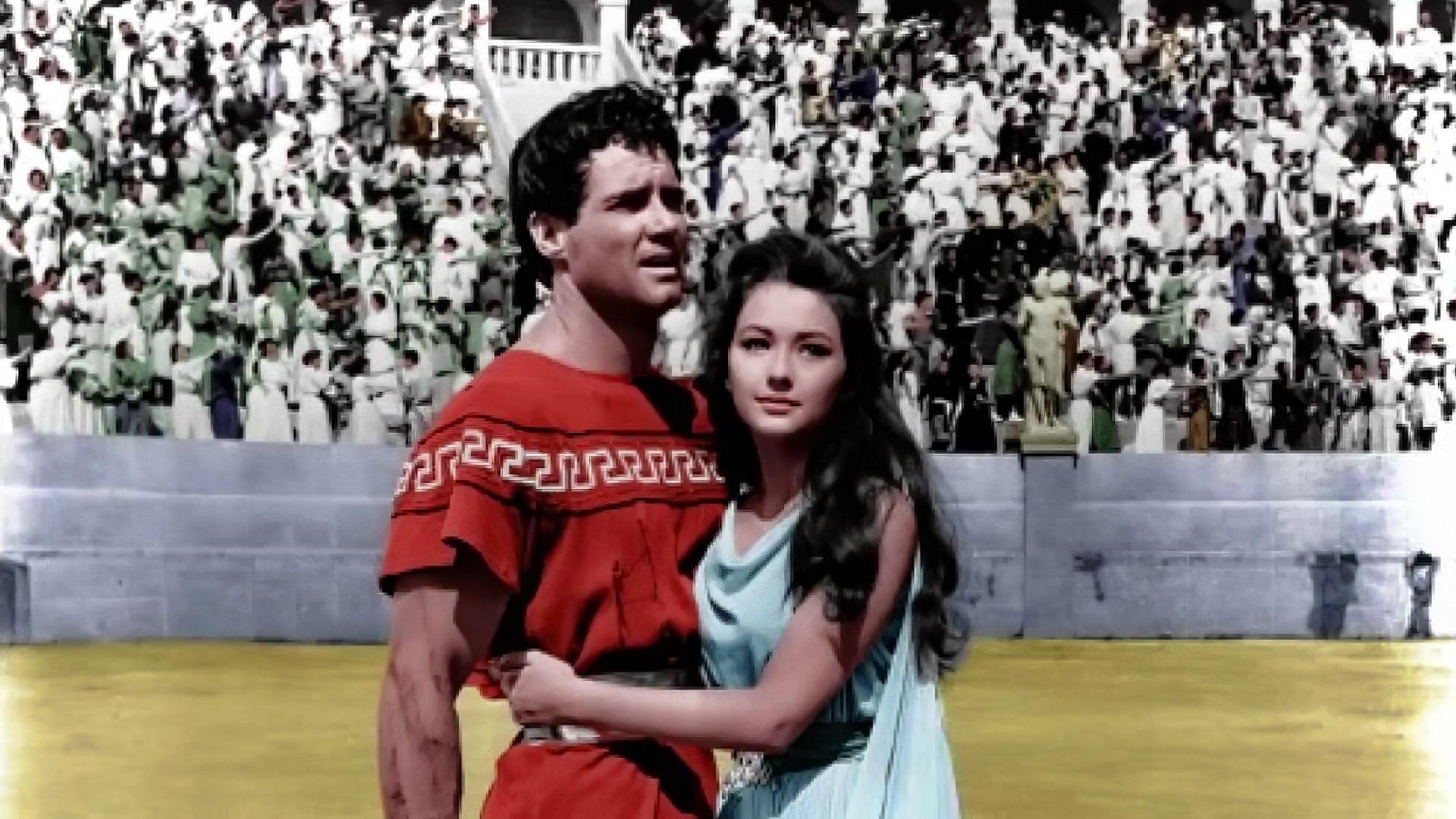 The Last Days of Pompeii 1959 movie scene
