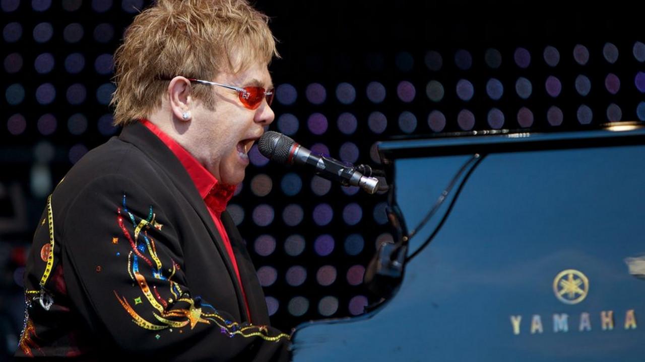 Elton John: A Singular Man 2016 movie scene