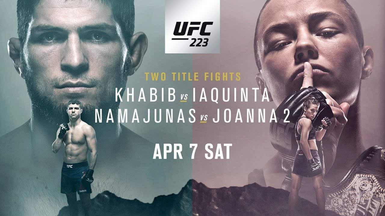 UFC 223: Khabib vs. Iaquinta 2018 movie scene
