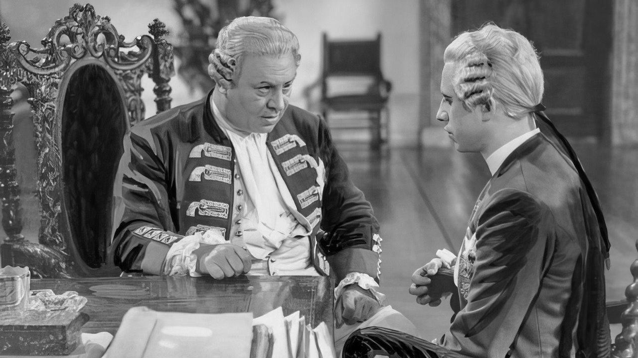 The Old and The Young King 1935 movie scene