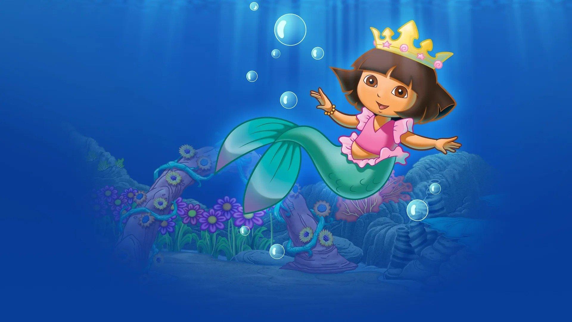 Dora the Explorer: Mermaid Adventures 2025 movie scene