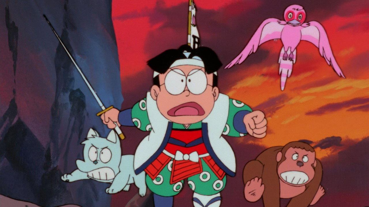Doraemon: What am I for Momotaro 1981 movie scene