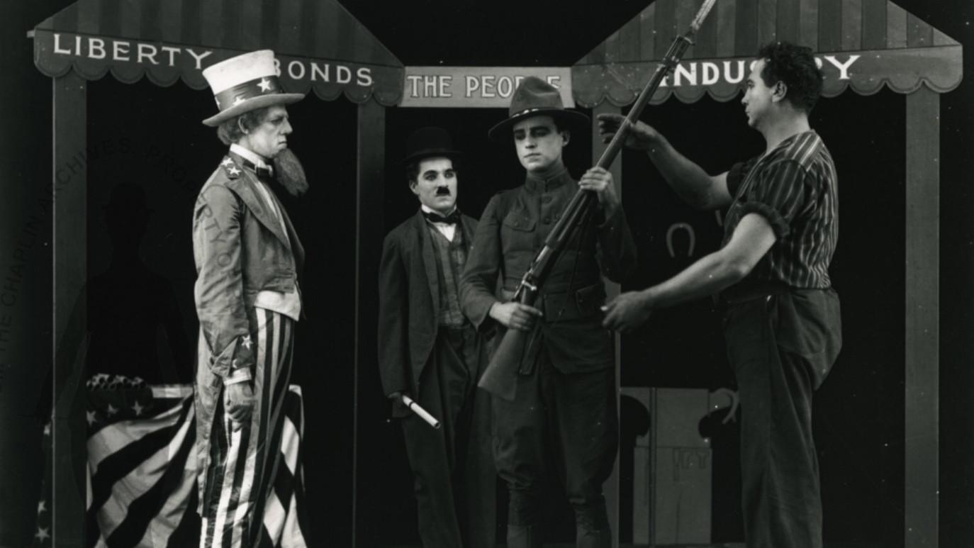 The Bond 1918 movie scene