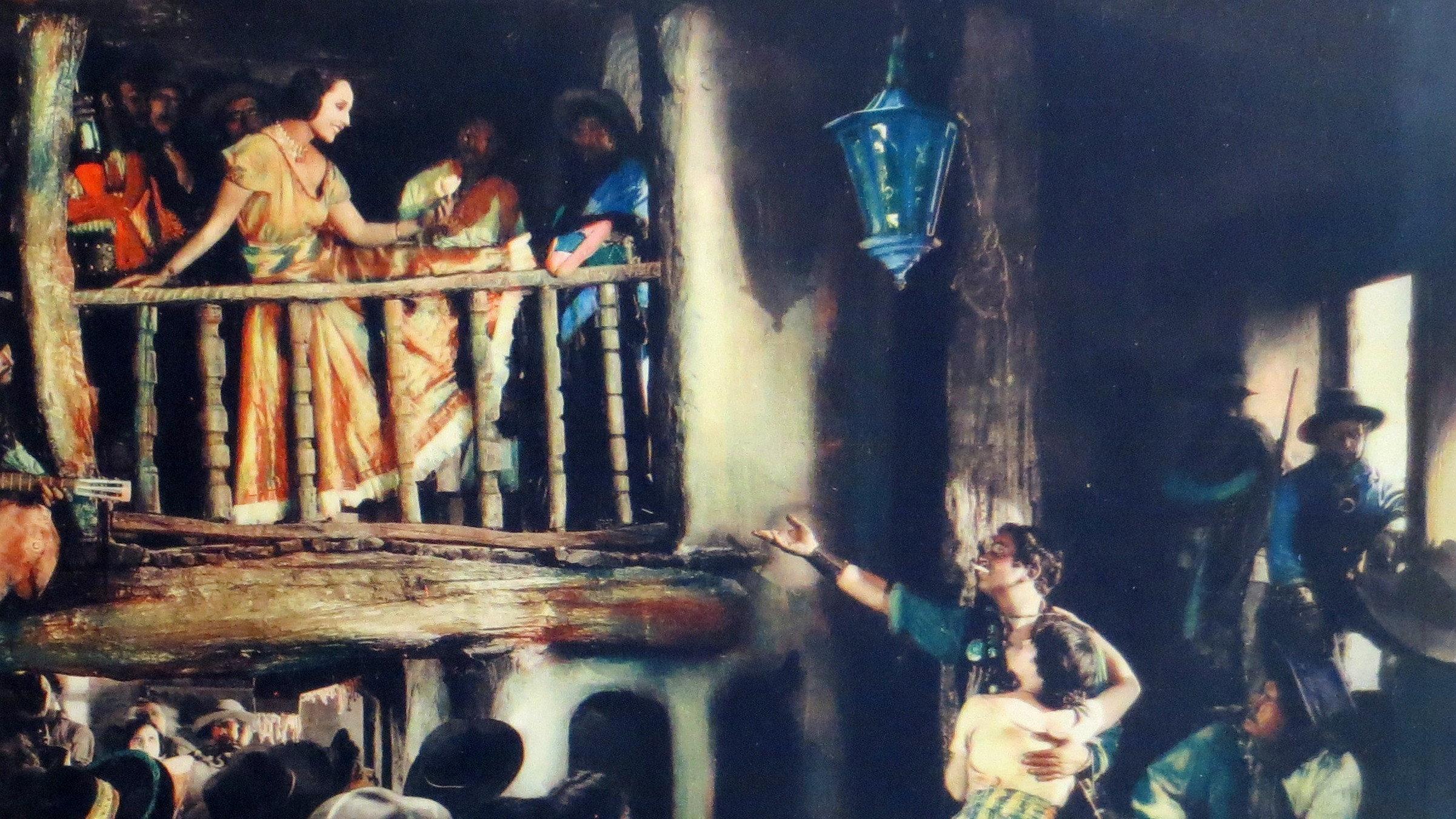 The Gaucho 1927 movie scene