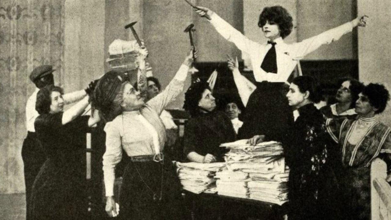 The Suffragette 1913 movie scene