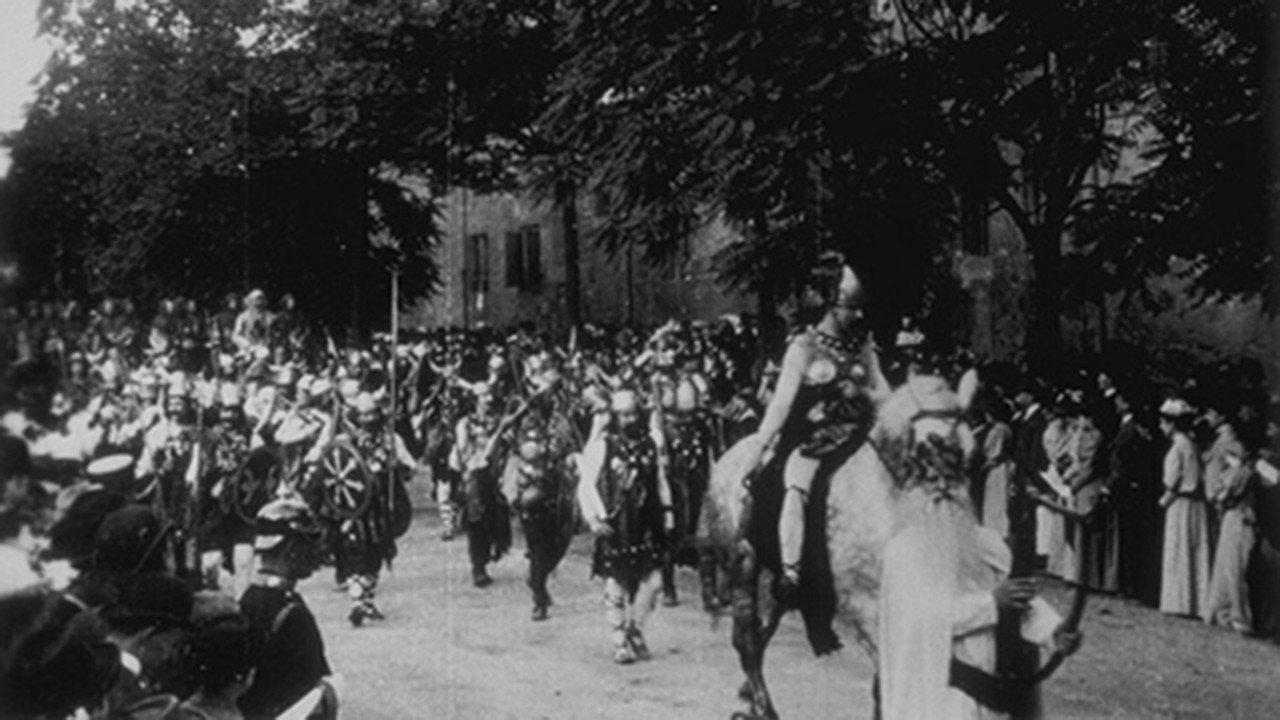 Procession of Ancient Germanic Tribes 1896 movie scene