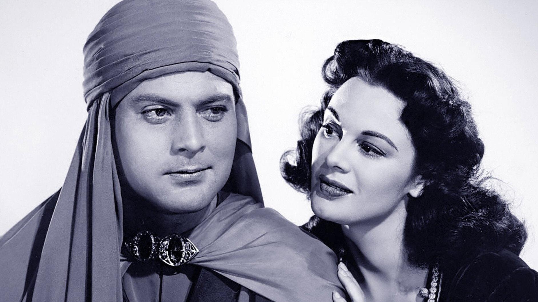 The Magic Carpet 1951 movie scene