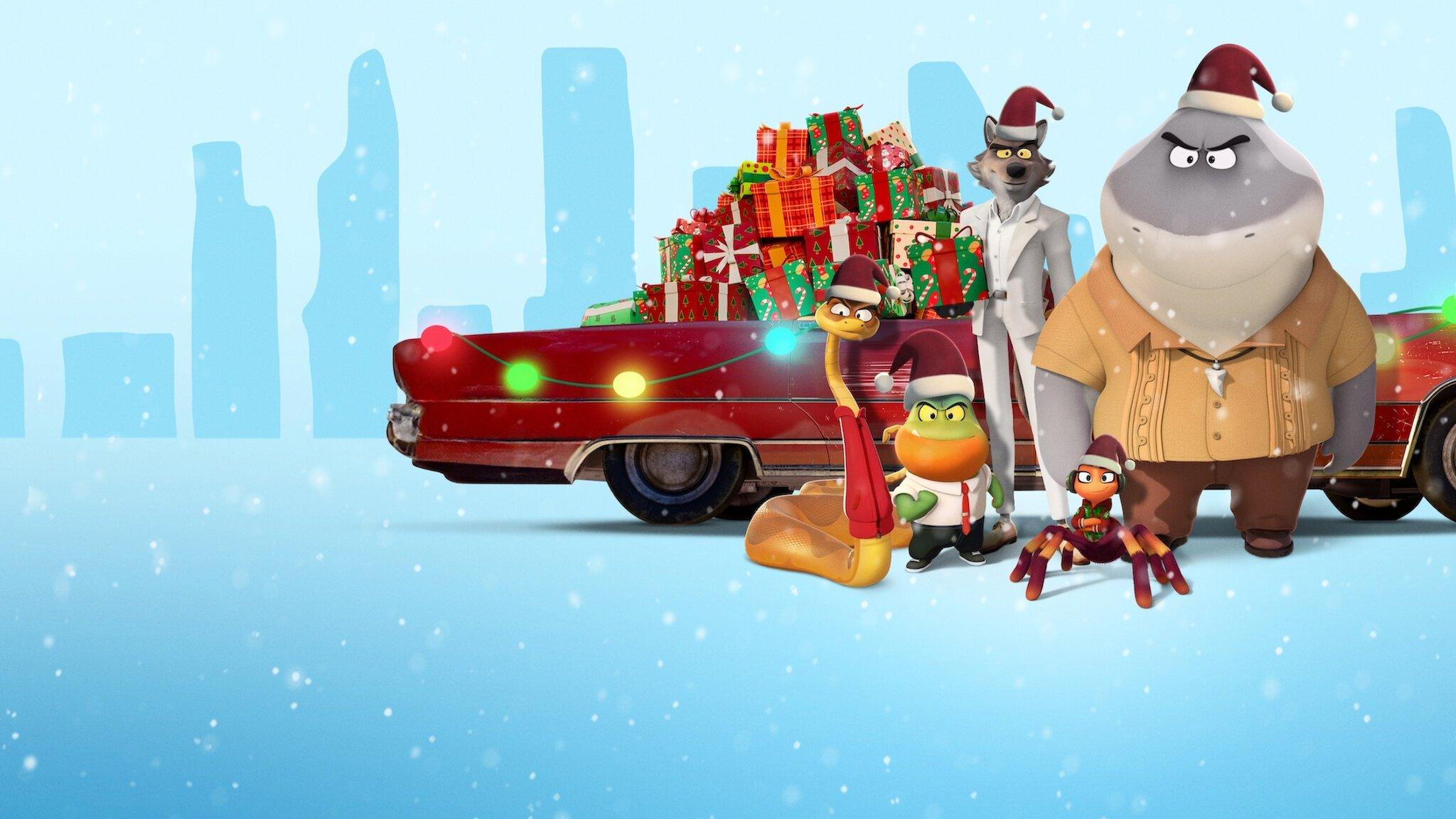 The Bad Guys: A Very Bad Holiday 2023 movie scene