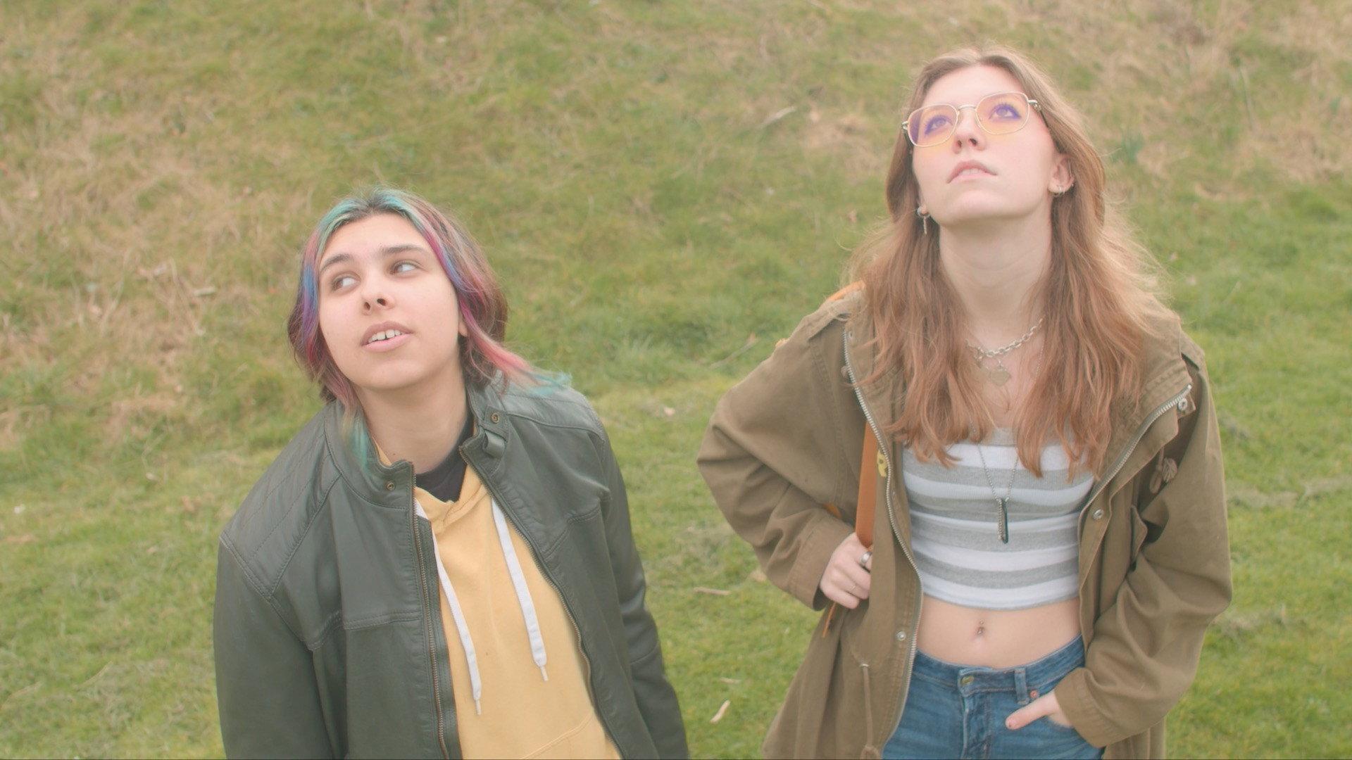 There's an orange on the ground  movie scene