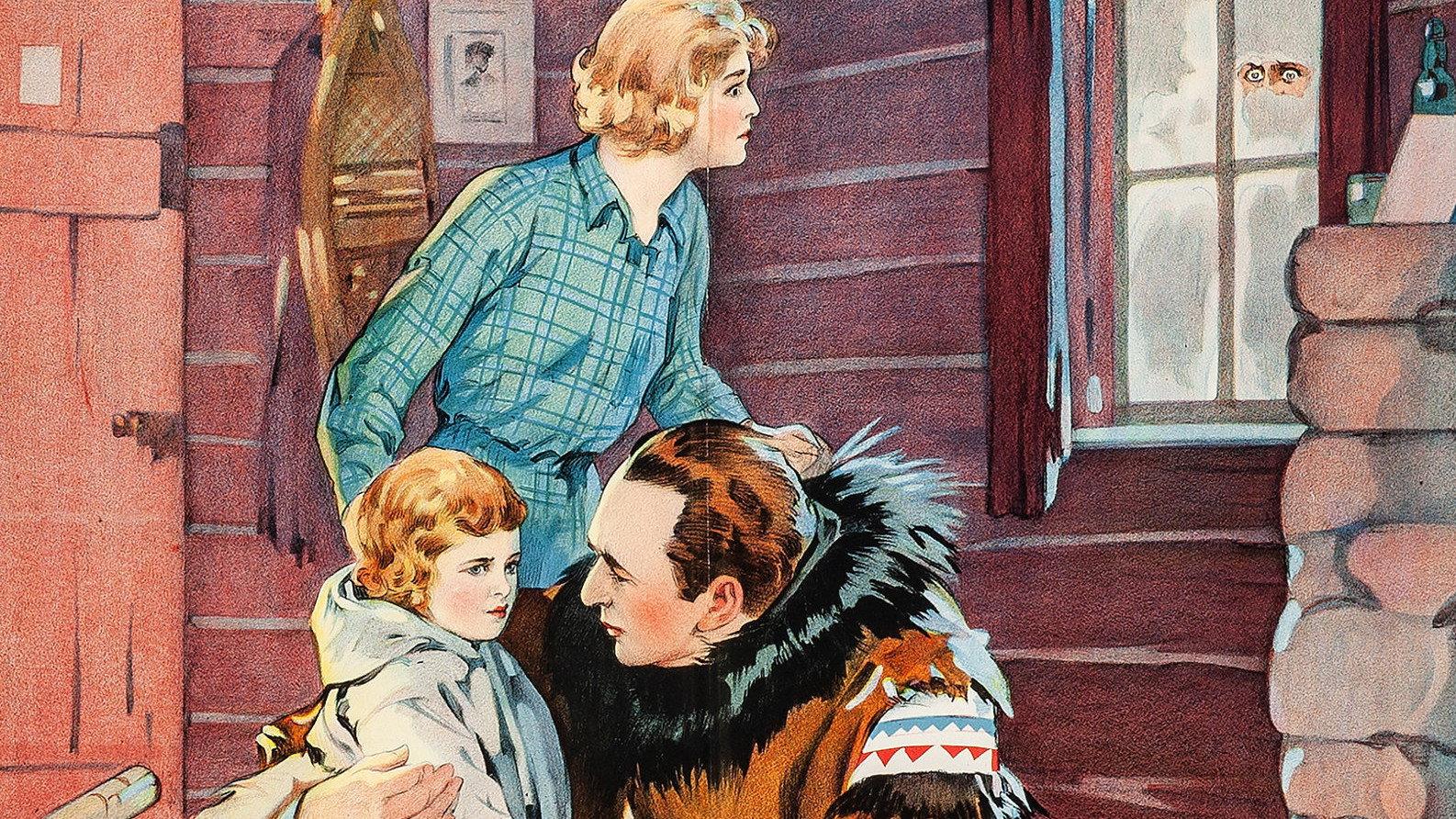 The Eyes of the Totem 1927 movie scene