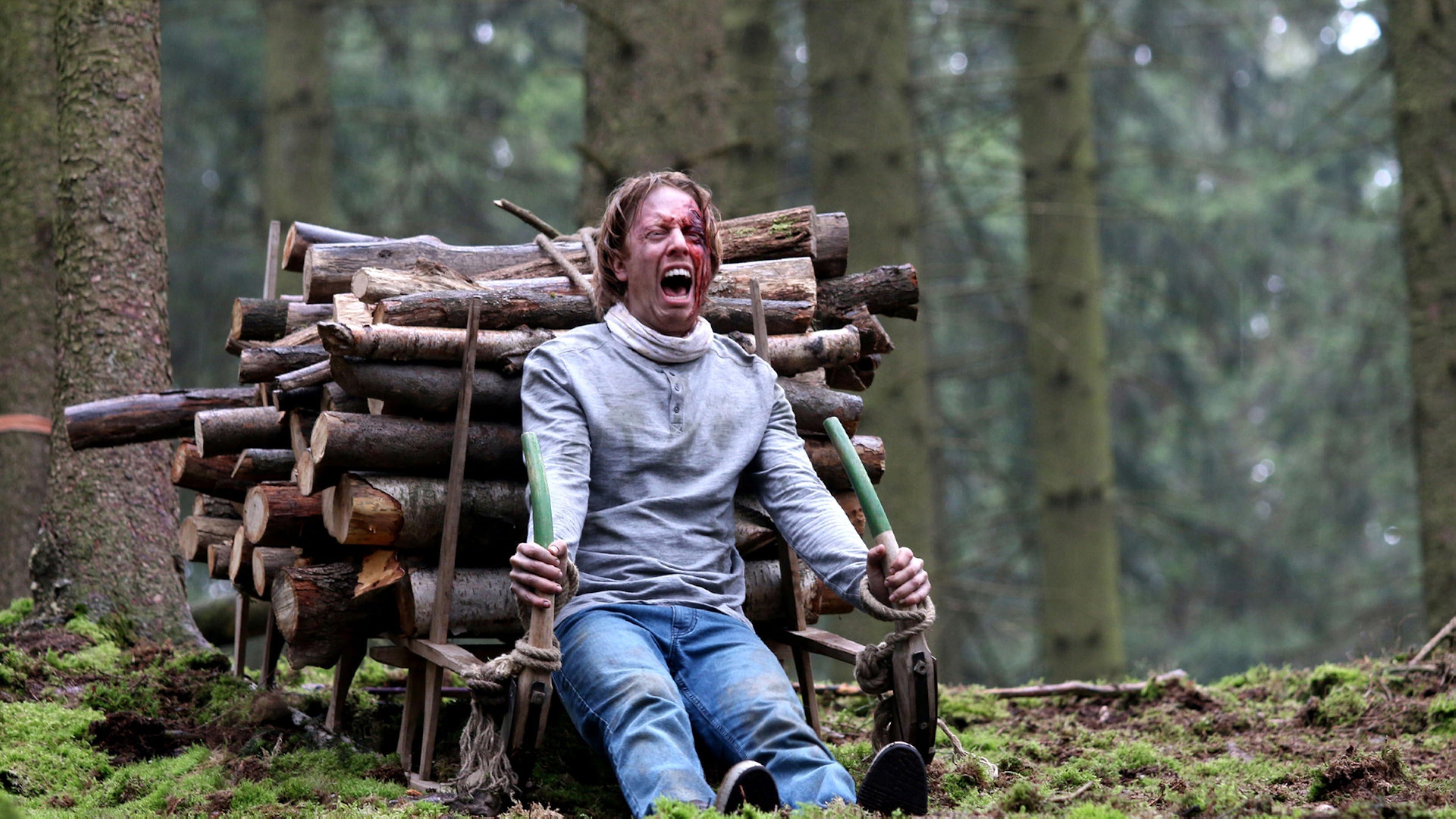 Schlitter: Evil in the Woods 2023 movie scene