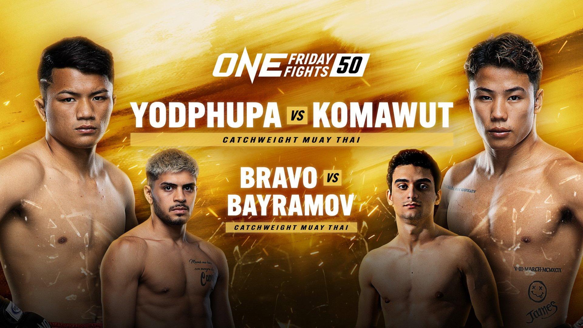 ONE Friday Fights 50: Yodphupa vs. Komawut 2024 movie scene