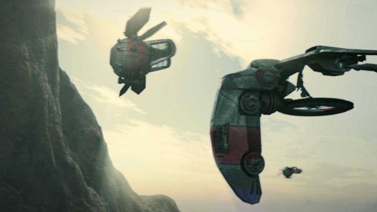 The Last Starship 2017 movie scene