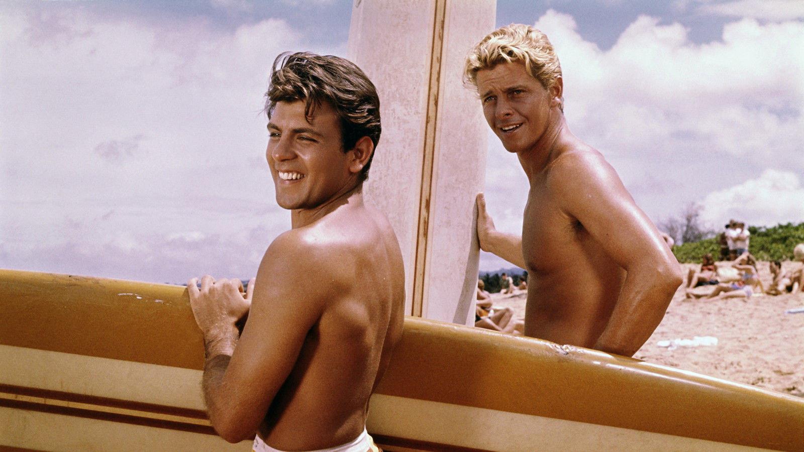 Ride the Wild Surf 1964 movie scene