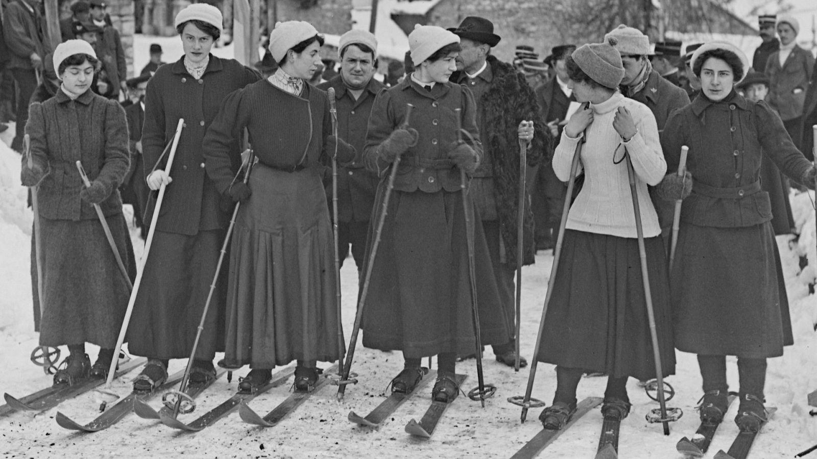 The Fabulous History of Skiing 2021 movie scene
