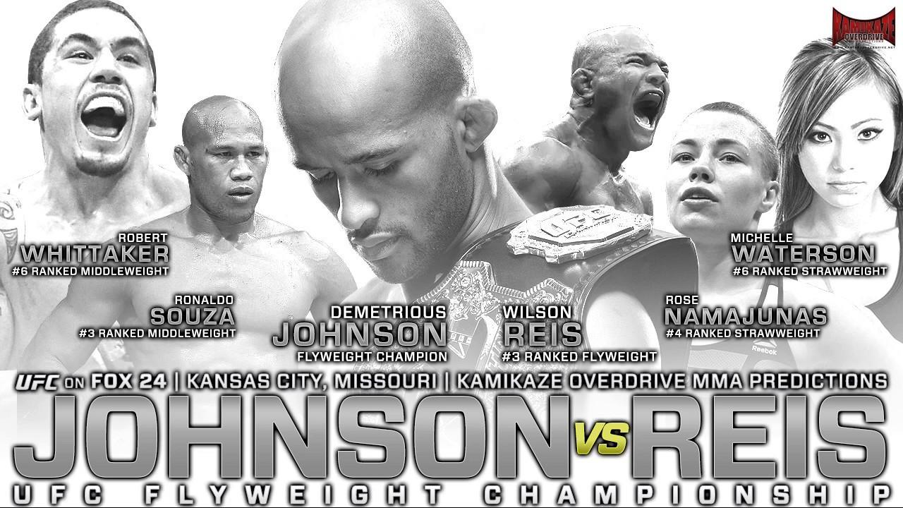 UFC on Fox 24: Johnson vs. Reis 2017 movie scene
