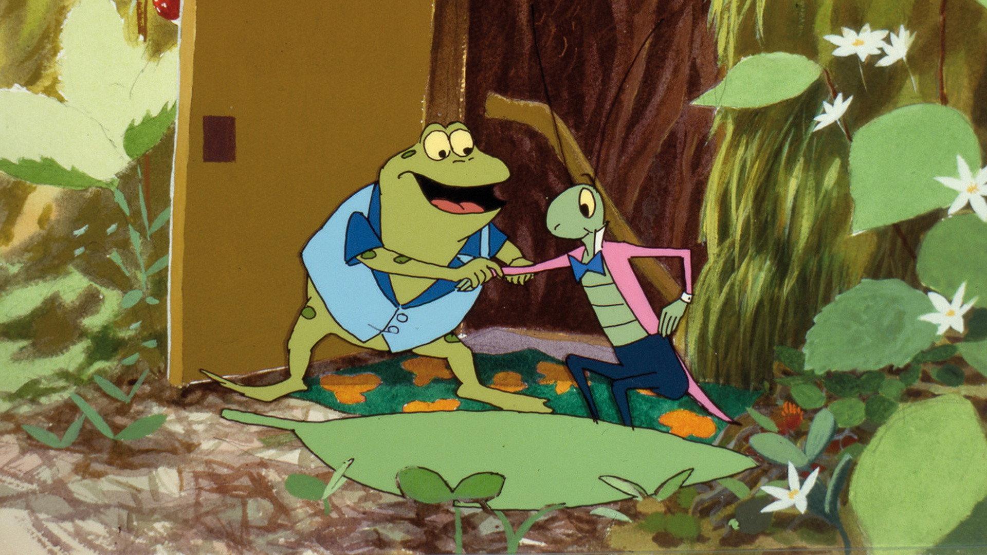 Kalle Stropp och Grodan Boll 1987 movie scene